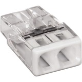 Wago Serie 2273 COMPACT-lasklem - 2x2,5 mm² Transparant/wit, 100 stuks