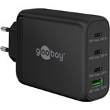 goobay 100W GaN USB-C PD Multiport Quick Charger Zwart
