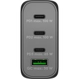 goobay 100W GaN USB-C PD Multiport Quick Charger Zwart