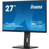 iiyama Prolite XUB2797QSU-B1 27" monitor Zwart, 100Hz, HDMI, DisplayPort, USB, Audio, Adaptive Sync