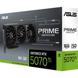 ASUS PRIME GeForce RTX 5070 Ti grafische kaart 1x HDMI, 3x DisplayPort