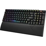 ASUS ROG STRIX SCOPE II 96 RX Wireless, gaming toetsenbord Zwart, US lay-out, ROG RX Red, 96%, RGB leds, Hot-swappable, PBT Double-shot, Bluetooth / 2.4GHz / USB 2.0