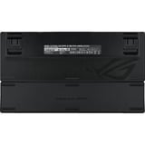 ASUS ROG STRIX SCOPE II 96 RX Wireless, gaming toetsenbord Zwart, US lay-out, ROG RX Red, 96%, RGB leds, Hot-swappable, PBT Double-shot, Bluetooth / 2.4GHz / USB 2.0