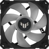 ASUS TUF GAMING TF120 ARGB 3IN1 case fan Zwart/transparant, 3 stuks, inclusief ARGB-controller