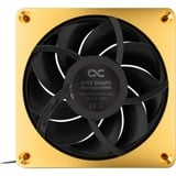 Alphacool Apex Stealth Metal case fan Goud/zwart, 4-pin PWM fan-connector