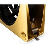 Alphacool Apex Stealth Metal case fan Goud/zwart, 4-pin PWM fan-connector
