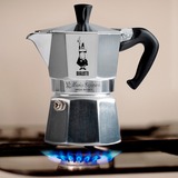 Bialetti Moka Express 1168 espressomachine Zilver, 2-kops