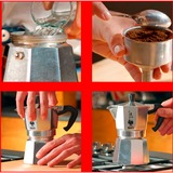 Bialetti Moka Express 1168 espressomachine Zilver, 2-kops