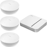 Bosch Smart Home Controller + 3x Rookmelder II set Wit