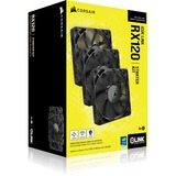 Corsair iCUE LINK RX120 Starterskit case fan Zwart, 4-pin PWM