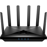 Cudy AC1200 Wi-Fi 4G LTE-Cat6 Gigabit mesh router Zwart, Cudy Mesh, Cudy App, 2x nano SIM-slot