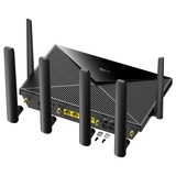 Cudy AC1200 Wi-Fi 4G LTE-Cat6 Gigabit mesh router Zwart, Cudy Mesh, Cudy App, 2x nano SIM-slot