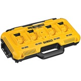 DeWALT 4-poort snellader oplader Geel/zwart