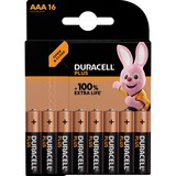 Duracell Plus Alkaline AAA-batterijen 16 stuks