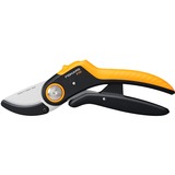 Fiskars Plus PowerLever Amboss-snoeischaar P741 Zwart/oranje