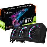 GIGABYTE AORUS GeForce RTX 3060 ELITE 12G grafische kaart LHR, 2x HDMI, 2x DisplayPort