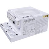 Lian Li EDGE GOLD 1000, 1000 Watt voeding  Wit, 4x PCIe, kabelmanagement, 4x USB
