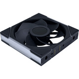 Lian Li UNI FAN TL140 LCD Reverse Blade Wireless Single Pack case fan Zwart, 4-pin PWM + 1x 9-pin USB