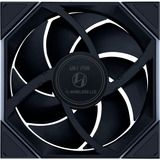 Lian Li UNI FAN TL140 LCD Reverse Blade Wireless Single Pack case fan Zwart, 4-pin PWM + 1x 9-pin USB