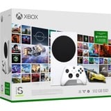 Microsoft Xbox Series S, 512 GB - Game Pass Ultimate Bundel spelconsole Wit/zwart, Incl. 3 maanden Xbox Game Pass Ultimate