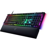 Razer BlackWidow V4 RGB mechanisch gaming toetsenbord Zwart, FR lay-out (AZERTY), Razer Green, 100%