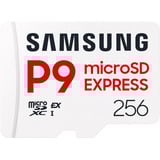 Samsung P9 Express 256GB microSDXC™ Express geheugenkaart Wit, UHS-I U3, V30