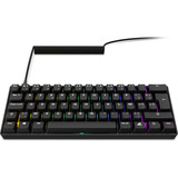 Sharkoon SKILLER SGK50 S4 Gen2 PBT RGB mechanisch gaming toetsenbord Zwart, BE lay-out (AZERTY), Gateron G Pro 3.0 Yellow, 60%, Hot-swappable