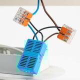 Shelly 2L Gen3 slimme 2-kanaals schakelaar,  Blauw
