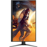 AOC Q27G4ZD QD‑OLED 27" gaming monitor Zwart/rood, 1x HDMI, 1x DisplayPort, USB-A, USB-B, 240 Hz