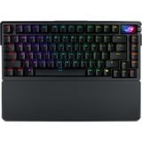 ASUS ROG Azoth Extreme, gaming toetsenbord Zwart, US lay-out, ROG NX Snow, 75%, RGB leds, Hot-swappable, PBT Double-shot, Bluetooth / 2.4GHz / USB 2.0
