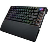 ASUS ROG Azoth Extreme, gaming toetsenbord Zwart, US lay-out, ROG NX Snow, 75%, RGB leds, Hot-swappable, PBT Double-shot, Bluetooth / 2.4GHz / USB 2.0