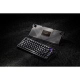 ASUS ROG Azoth Extreme, gaming toetsenbord Zwart, US lay-out, ROG NX Snow, 75%, RGB leds, Hot-swappable, PBT Double-shot, Bluetooth / 2.4GHz / USB 2.0