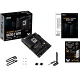 ASUS TUF GAMING B650-E WIFI socket AM5 moederbord Zwart/lichtoranje, RAID, 2.5 Gb-LAN, WLAN, BT, Sound, ATX