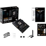 ASUS TUF Gaming B650-E WIFI socket AM5 moederbord Zwart/lichtoranje, RAID, 2.5 Gb-LAN, WLAN, BT, Sound, ATX