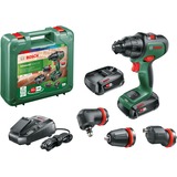 Bosch BOSCH AdvancedImpact 18 (2x2,5Ah) + Zub. schroeftol Groen/zwart