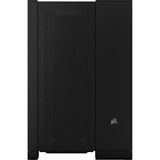 Corsair 6500D Airflow midi tower behuizing Zwart | 4x USB-A | 1x USB-C | Tempered Glass