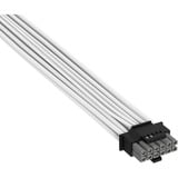 Corsair PCIe 12V-2x6 to PCIe 12V-2x6 600W kabel Wit, 650 mm