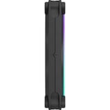 Fractal Design Momentum 14 RGB 3-pack Black case fan Zwart, 4-pin PWM connector, ARGB Gen 2 (20 LEDs)