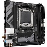 GIGABYTE B650I AX socket AM5 moederbord Zwart/grijs, RAID, 2.5 Gb-LAN, WLAN, BT, Sound, Mini-ITX