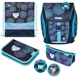 Herlitz Herl Ranzen FiloLight Plus Flower Owl schooltas Donkerblauw/lichtblauw