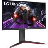 LG UltraGear 24GN650-B 23.8" Gaming Monitor Zwart, 2x HDMI, 2x DisplayPort