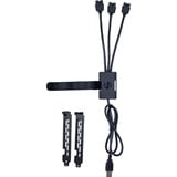 Lian Li Interne USB 2.0 1-naar-3 Hub splitterkabel Zwart
