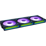 Lian Li UNI FAN SL-INFINITY 120 Wireless Reversed Blade case fan Zwart, 3 stuks