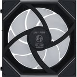 Lian Li UNI FAN SL-INFINITY 120 Wireless Reversed Blade case fan Zwart, 3 stuks
