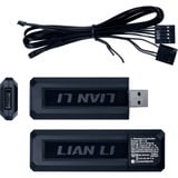 Lian Li UNI FAN SL-INFINITY 120 Wireless Reversed Blade case fan Zwart, 3 stuks