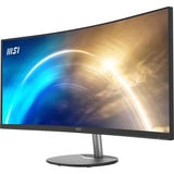 MSI PRO MP341CQ 34" Curved UltraWide monitor Zwart, 2x HDMI, 1x DisplayPort, Audio