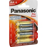 Panasonic Pana Pro Power (Blist.) AA LR6PPG/4BP batterij 
