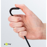 goobay Supersoft USB-C naar USB-C 2.0 kabel Zwart, 0,5 meter