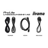 iiyama Prolite LH8666UHSB-B1AG 86" 4K Ultra HD Public Display Zwart