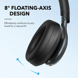 Anker Soundcore Space One over-ear hoofdtelefoon Zwart, Bluetooth